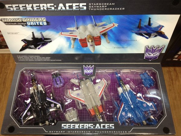 Transformers United Seeker Aces United Starscream Skywarp Thundercracker Image  (10 of 16)